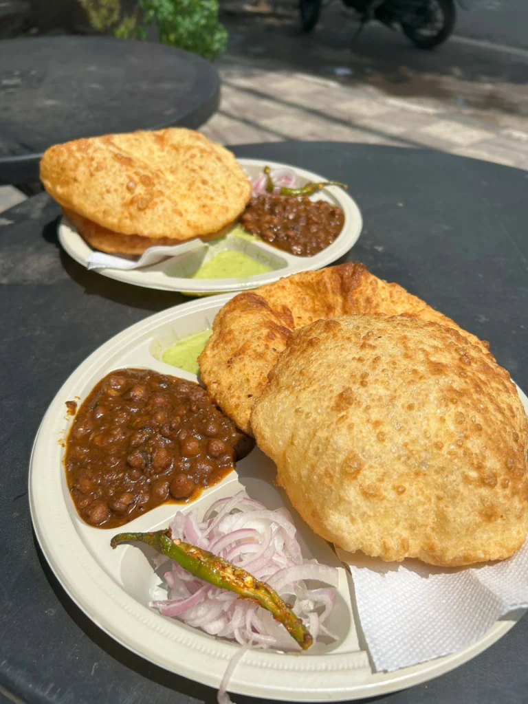 famous bhature in delhi
