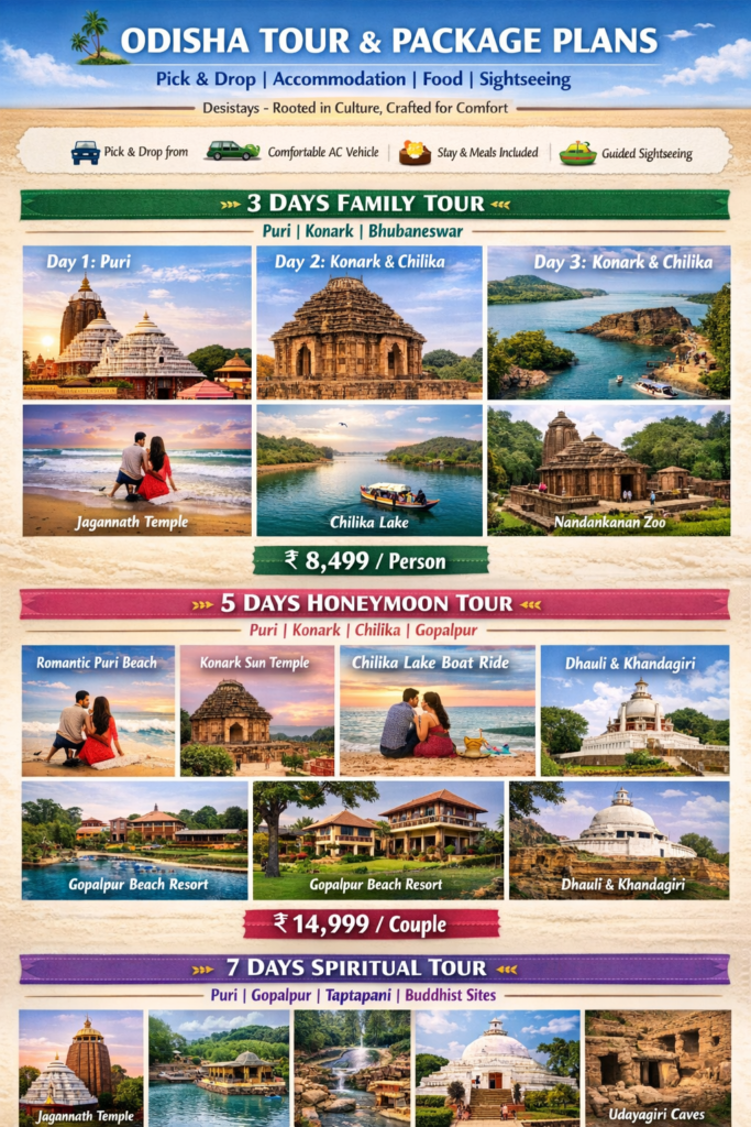 Odisha tour package
